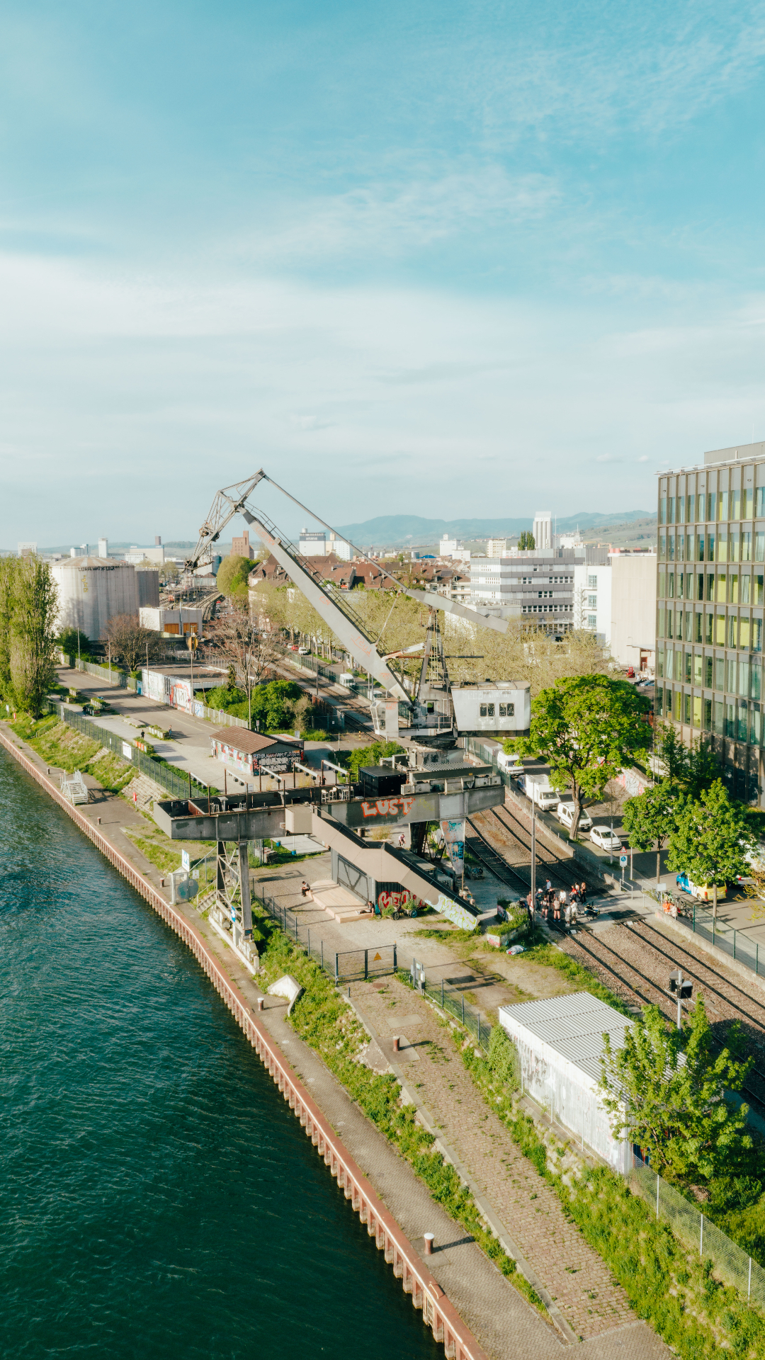 Hafenkran Goliath in Basel